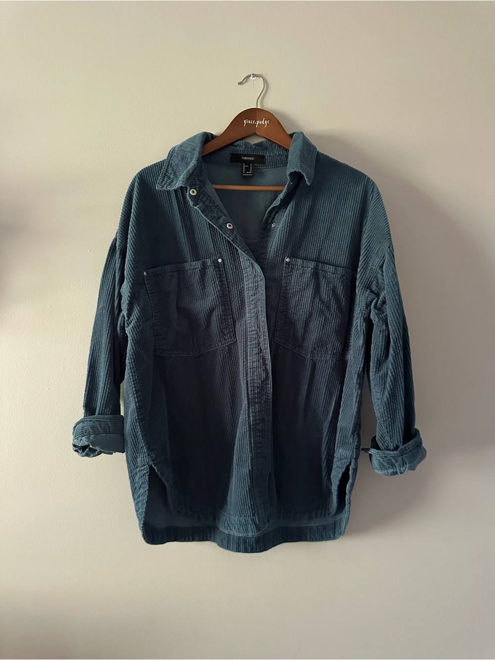 Forever 21 | Corduroy Button Down Shacket